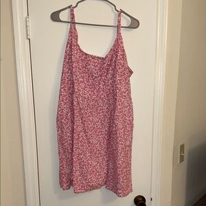 Old Navy Pink Patterned Dress